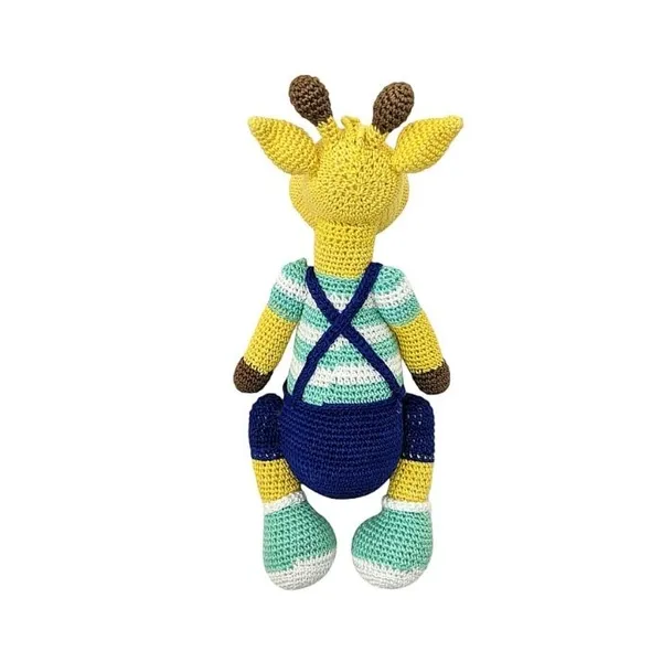 Crochet_Giraffe_25cm_|_Child_Friendly_|_Soft_Toy_|_For_Girls_&_Boys_(Teal)