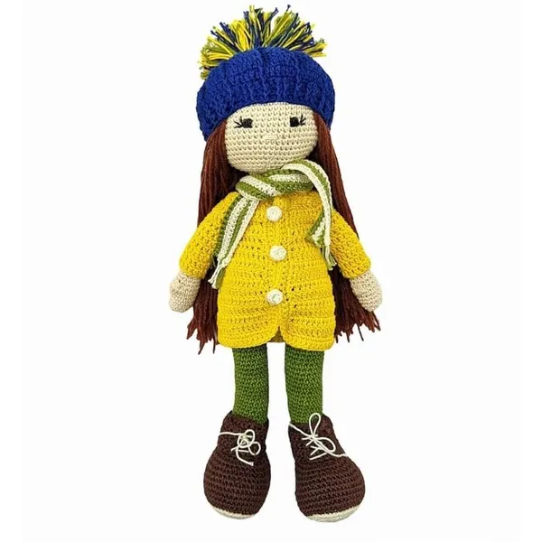 Crochet_Girl_Doll_30cm_|_Handcrafted_|_Stuffed_Dolls_|_Cute_&_Adorable_|_Perfect_Gift_for_Girls_(Yellow)