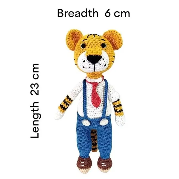 Crochet_Tiger_23cm_|_Child_Friendly_|_Soft_Toy_|_For_Girls_&_Boys