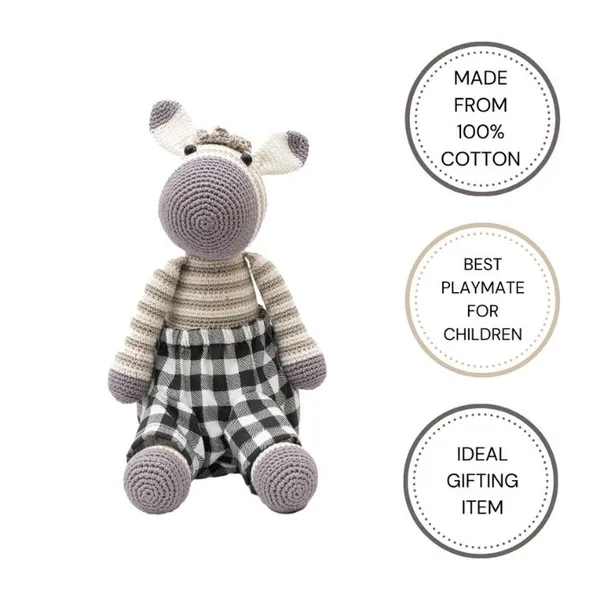 Crochet_Zebra_(23cm)_|_Cute|_Soft_Toy_|_Best_for_all_ages_|_Gifting