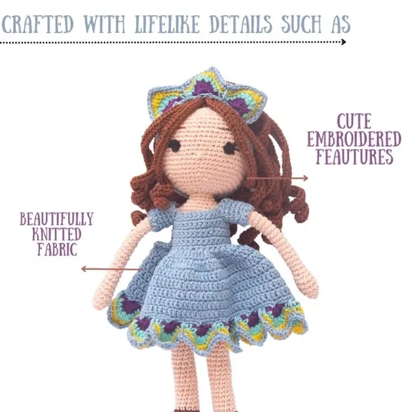 Crochet_Princess_Doll_27cm_|_Handcrafted_|_Adorable_|_Cute_&_Cuddly_|_Perfect_Gift_for_Girls
