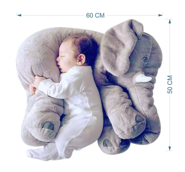 SnugglePuff_Elephant_Pillow_Toy_with_Plush_|_Hugging_Toy_for_Babies_|_Birthday_Gift_(Grey_60cm)