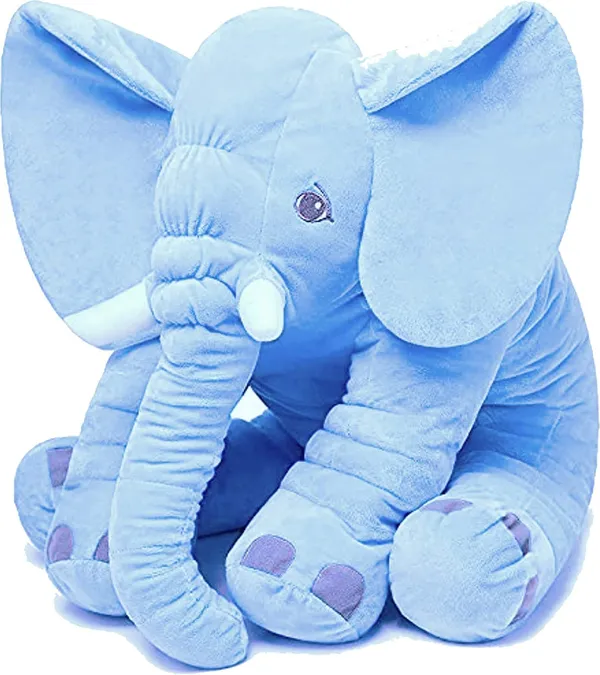 SnugglePuff_Elephant_Pillow_Toy_with_Plush_|_Hugging_Toy_for_Babies_|_Birthday_Gift_(Blue_60cm)