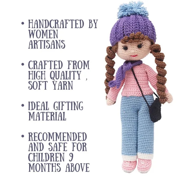 Crochet_Girl_Doll_30cm_|_Handcrafted_|_Stuffed_Dolls_|_Cute_&_Adorable_|_Perfect_Gift_for_Girls