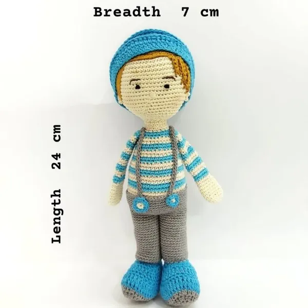 Crochet_Boy_Doll_22cm_|_Handcrafted_|_Stuffed_Dolls_|_Cute_&_Cuddly_|_Perfect_Gift_for_Boys_&_Girls