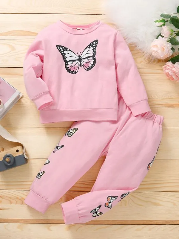 Pink_-_T-Shirt_&_Jogger_Pant_Clothing_Set_For_Baby_Girl_|_Regular_Fit_Polycotton_Full_Sleeves