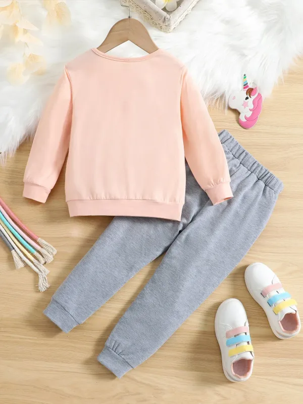 Pink_-_T-Shirt_&_Jogger_Pant_Clothing_Set_For_Baby_Girl_|_Regular_Fit_Polycotton_Full_Sleeves