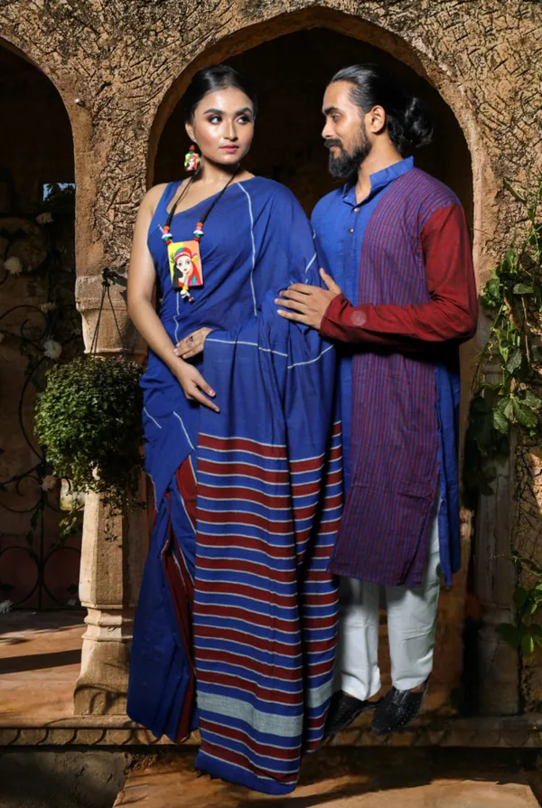 Dark_Blue_Self_Design_Full_Sleeve_2_For_Couple