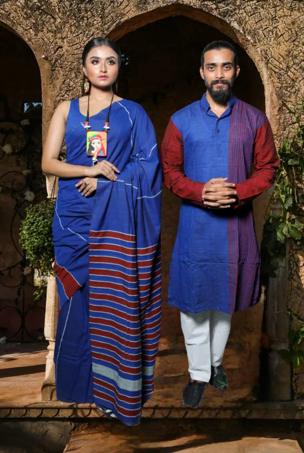 Dark_Blue_Self_Design_Full_Sleeve_2_For_Couple