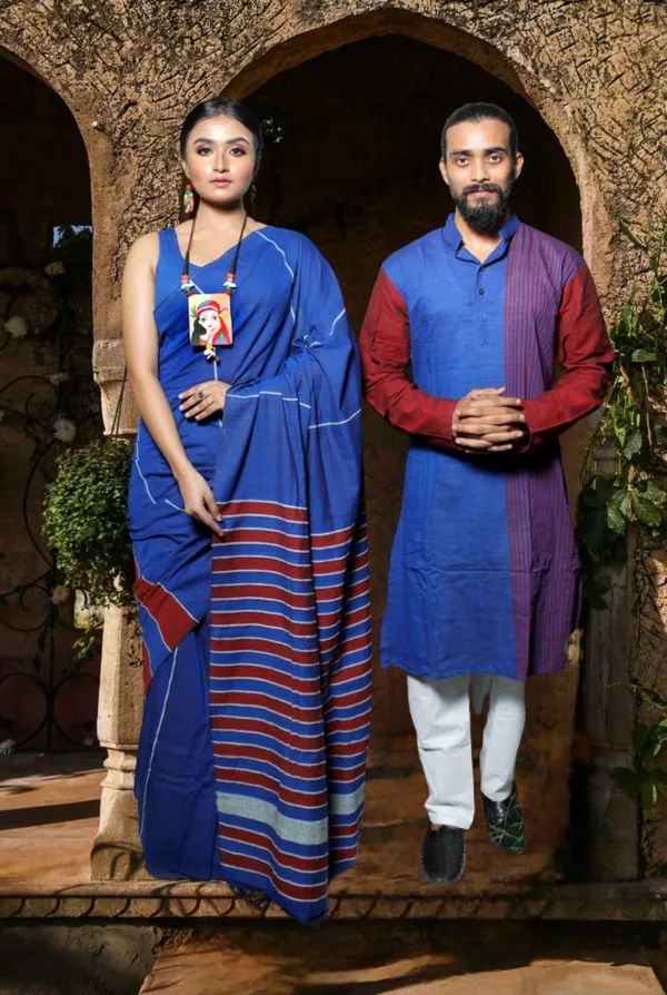 Dark_Blue_Self_Design_Full_Sleeve_2_For_Couple