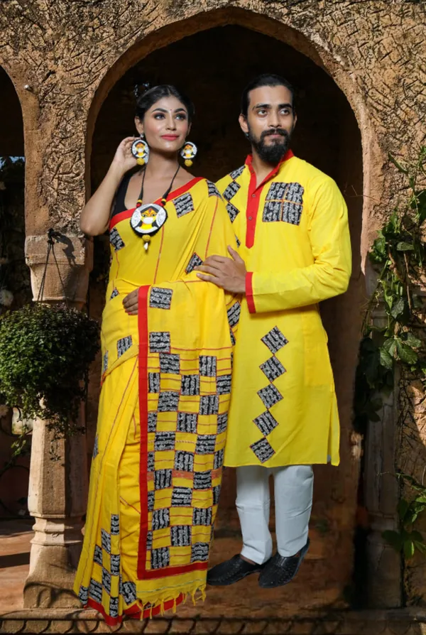 Yellow_Applique_Full_Sleeve_2_For_Couple