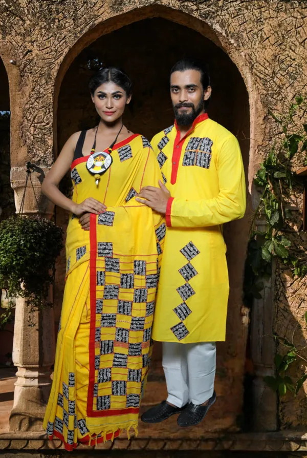 Yellow_Applique_Full_Sleeve_2_For_Couple
