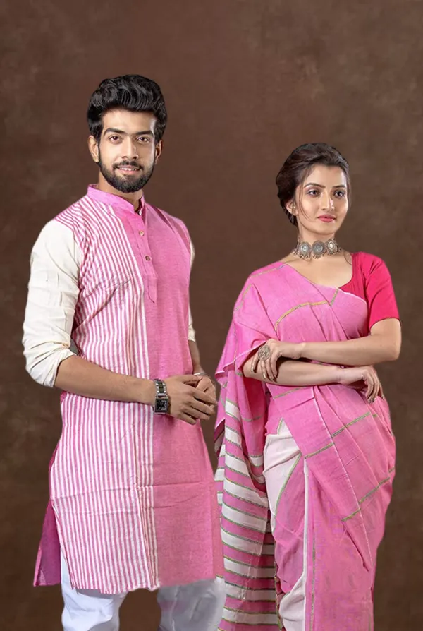 Pink_Self_Design_Full_Sleeve_2_For_Couple