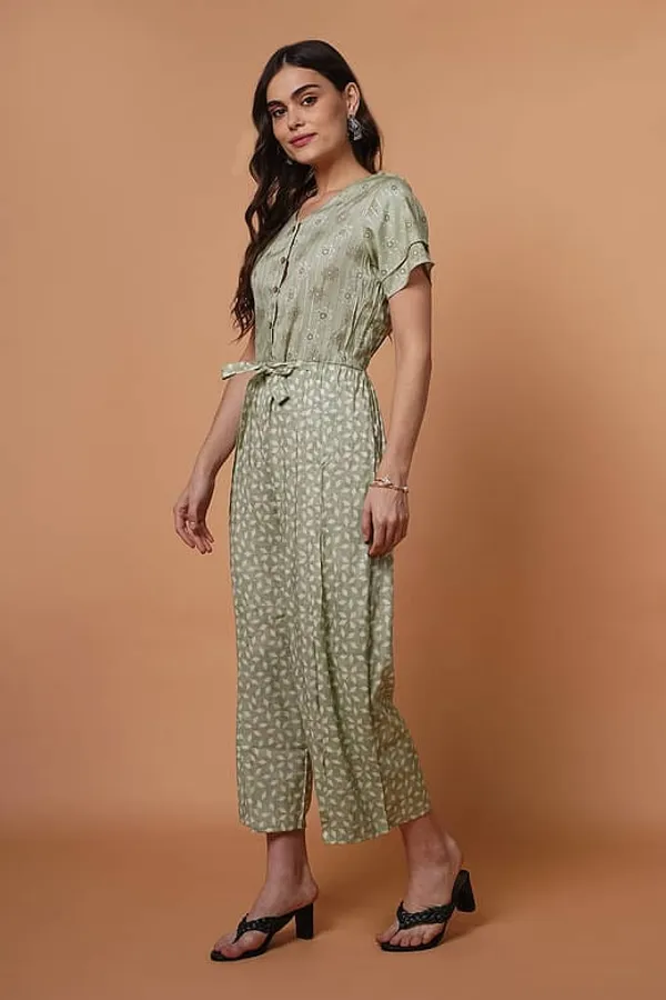 Green_Rayon_Jumpsuite_for__Women