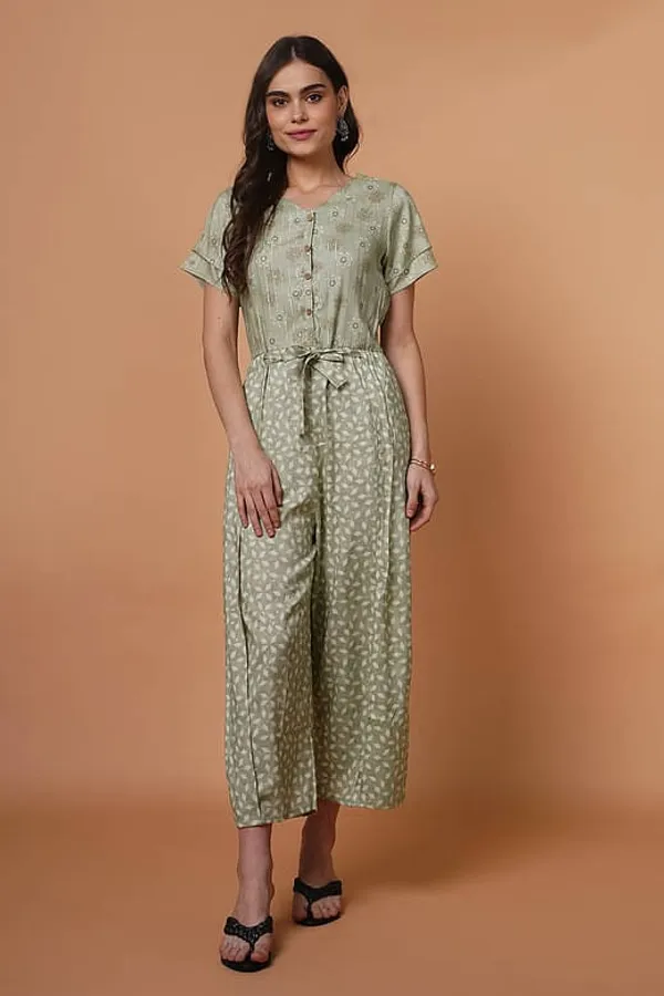 Green_Rayon_Jumpsuite_for__Women