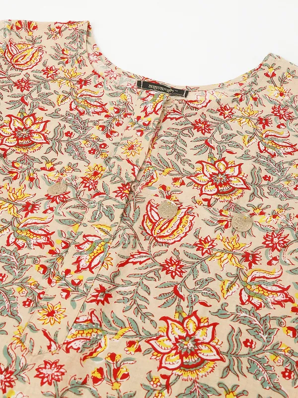 Red_printed_Cotton_kurta_