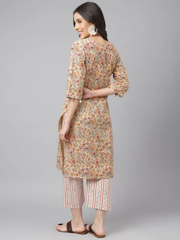 Red_printed_Cotton_kurta_