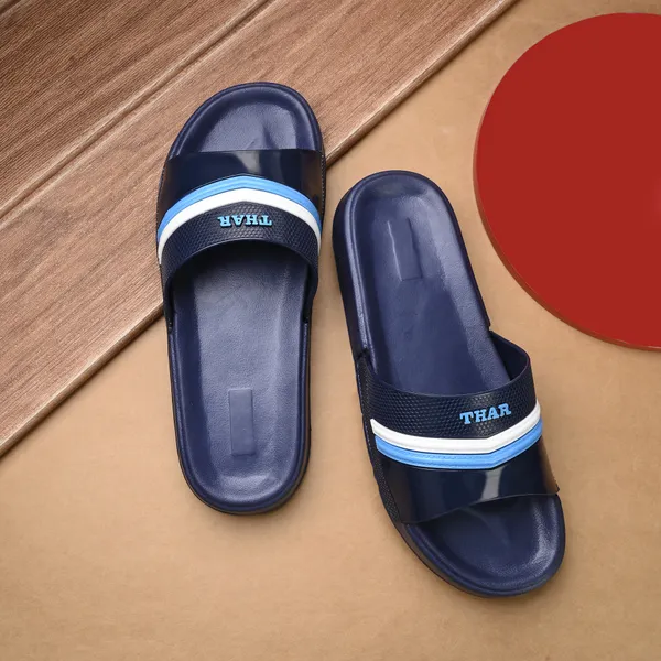 Velvet Boys Model Chappal CT-01-Black Suede Chappal – DeVogue