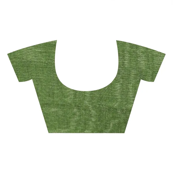 Cotton_Bengali_Handloom_Saree_for_Women_|_Premium_Woven_Printed_Saree_|_Green