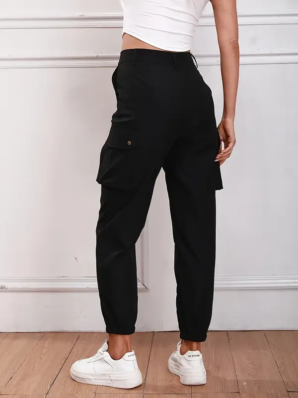 PURE_DENIM_CARGO_WITH_ALL_TRENDING_BLACK_COLOR_Jeans