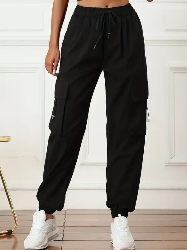 PURE_DENIM_CARGO_WITH_ALL_TRENDING_BLACK_COLOR_Jeans
