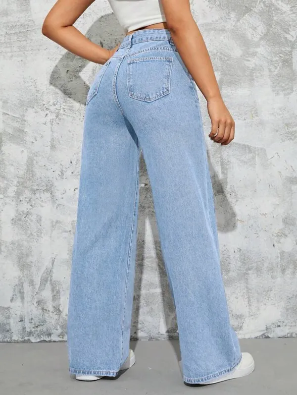 Light_Blue_High_Waist_Wide_Leg_Bell_Bottom_Jeans