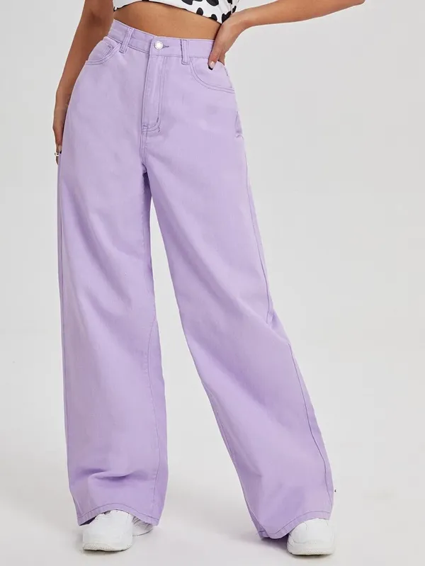 Lavender_High_Waist_Wide_Leg_Bell_Bottom_Jeans