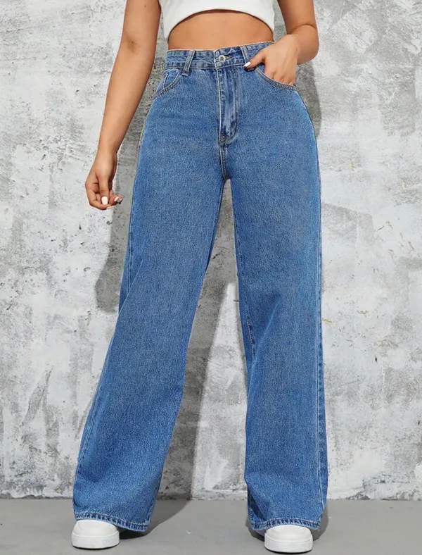 Stone_Blue_High_Waist_Wide_Leg_Bell_Bottom_Jeans
