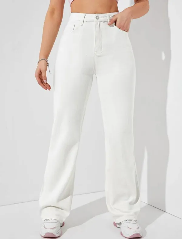 White_High_Waist_Wide_Leg_Bell_Bottom_Jeans