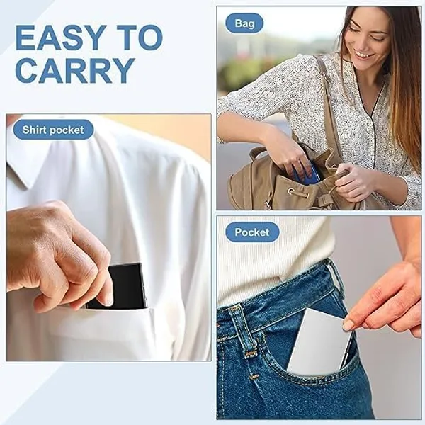 6_Slots_Credit_Card_Holder_Protector_Slim_Metal_Business_Card_Case_For_Women_Or_Men_(Blue)