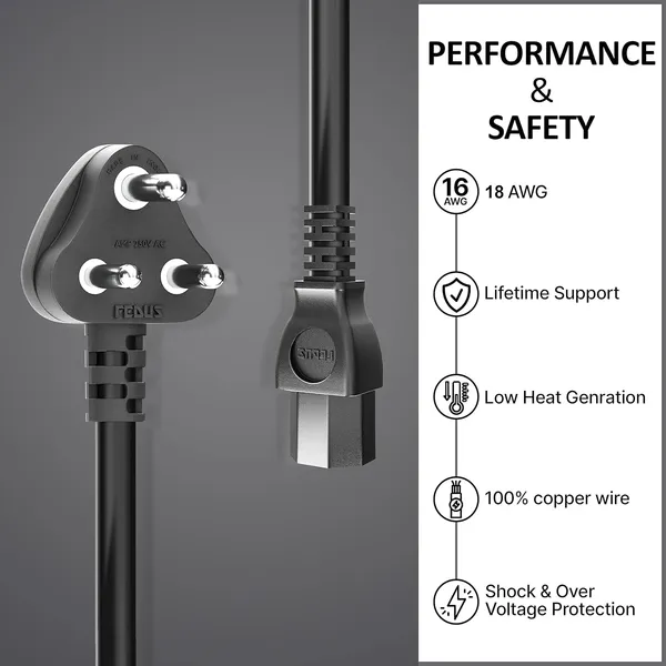 CLGD_Computer__1.5_Meter_Power_Cable_Cord_for_Desktops_PC_and_Printers/Monitor_SMPS_Power_Cable_