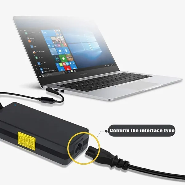 CLGD_Laptop_Power_Cable__1.5_Metter__Notebook_Computer_Replacement_Charger_