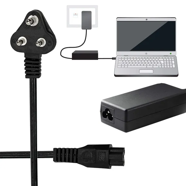 CLGD_Laptop_Power_Cable__1.5_Metter__Notebook_Computer_Replacement_Charger_