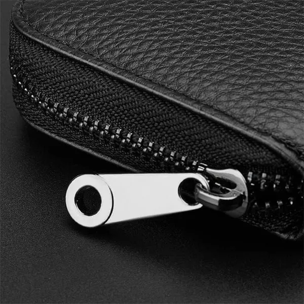 CLGD_Leather_Vertical_with_ID_Pouch_Slots_Credit_Debit_Zipper_Card_Holder_Money_Wallet_Coin_Purse_for_Men_&_Women