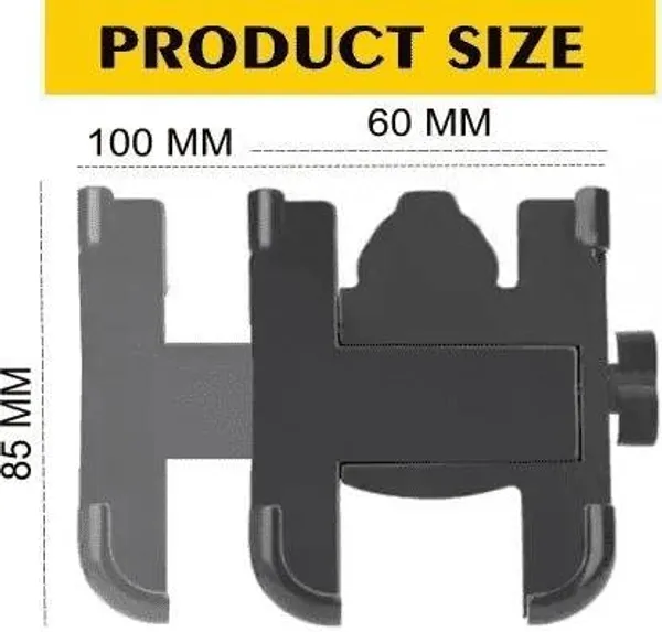 CLGD_Universal_Bike_Mount_Holder_Verson_2.0_Metal_Body_360_Degree_Bike_Mobile_Holder_Bike_Mobile_Holder_(Black)
