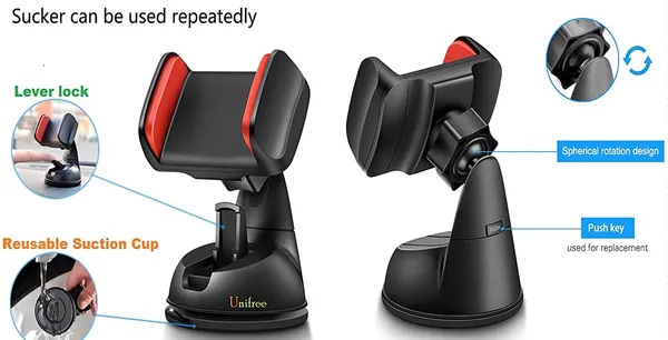 CLGD_Universal_Silicone_Sucker_Long_Neck_Car_Mobile_Phone_Holder_Mount_Stand_Ultimate_Reusable_Suction_Cup_with_360_Degree_Rotation_for_Car_Windshield_Dashboard