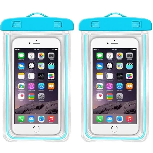 CLGD_Universal_Waterproof_Smartphone_Protective_Pouch_for_Pool,_Beach_for_All_Smartphones-Random_Color_Multicolor-Pack_of_2