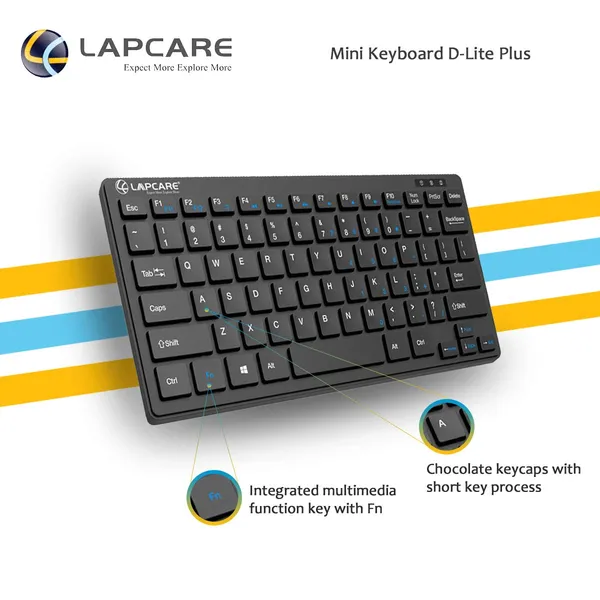 Lapcare_Wired_Mini_Keyboard_With_Chocolate_Keys_(Black)