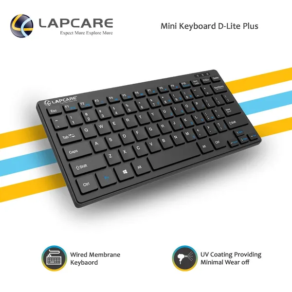 Lapcare_Wired_Mini_Keyboard_With_Chocolate_Keys_(Black)