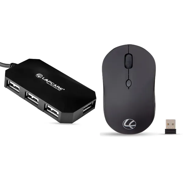 Lapcare_Safari_Wireless_Mouse_and_USB_HUB_2.0_Combo