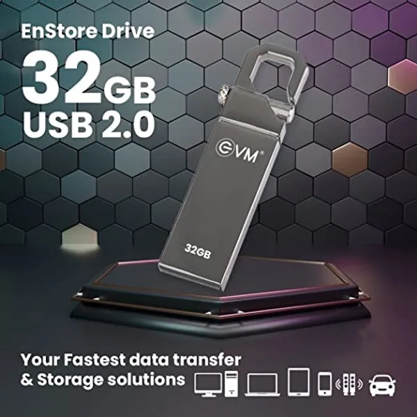 Evm_32Gb_Pen_Drive_Usb_2.0_Flash_Drive_Metal_Pen_Drive