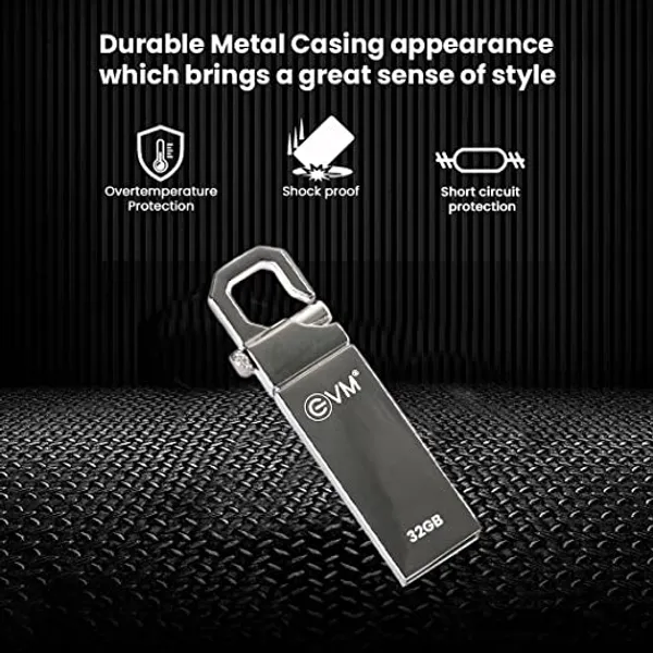 Evm_32Gb_Pen_Drive_Usb_2.0_Flash_Drive_Metal_Pen_Drive