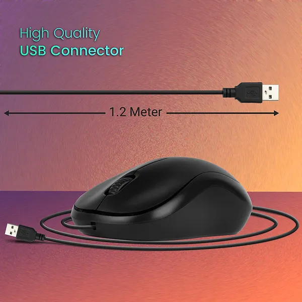 ZEBRONICS_Zeb-Comfort_Wired_USB_Mouse,_3-Button,_1000_DPI_Optical_Sensor,_Plug_&_Play,_for_Windows/Mac,_Black