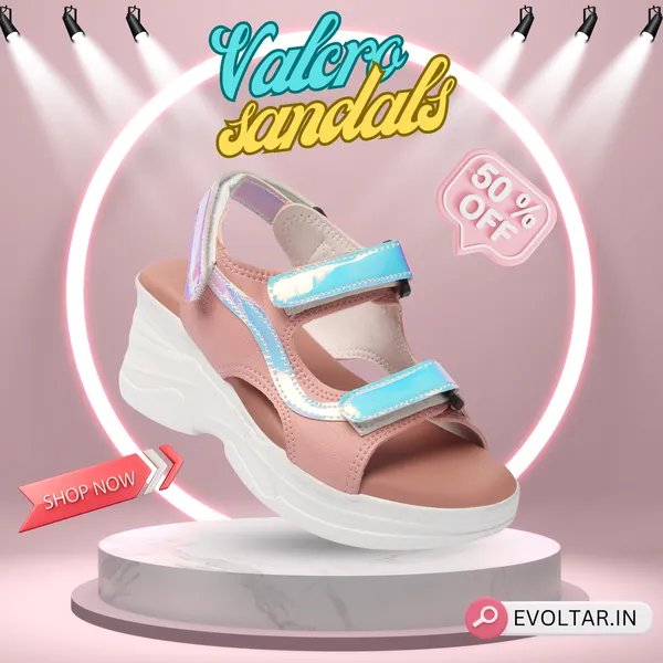 Peach_women_Iridescent_Metallic_Wedges_Sandals