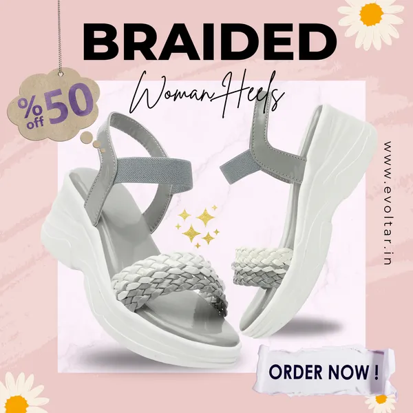 Grey_women_Dual_Color_Braided_strap_Wedges_Sandals