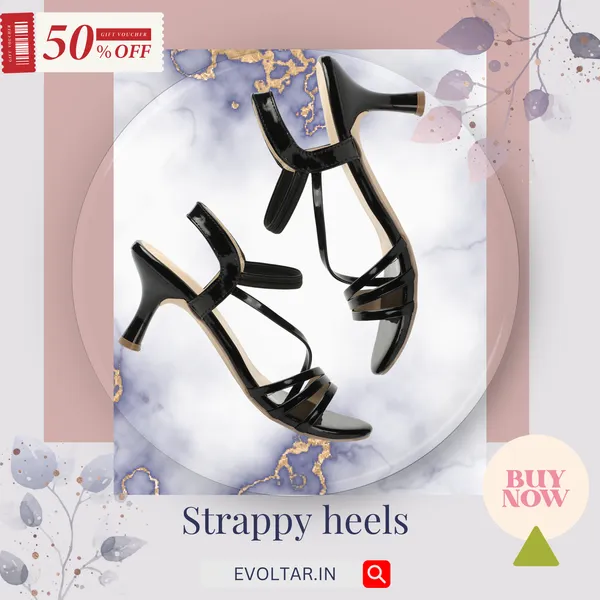 Black_Women_Sleek_Kitten_heels_Strappy_sandals