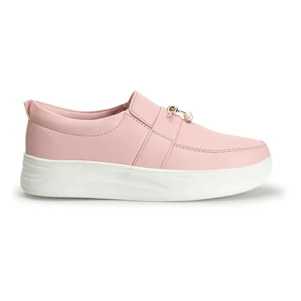 Pink_women_synthetic_leather_embellished_loafer_moccasins