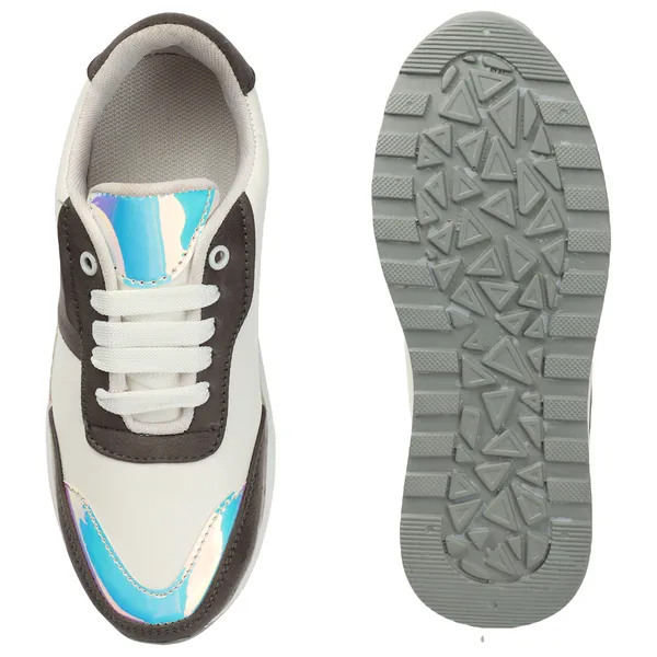 Grey_women_synthetic_&_velvet_fusion_flatform_sneakers