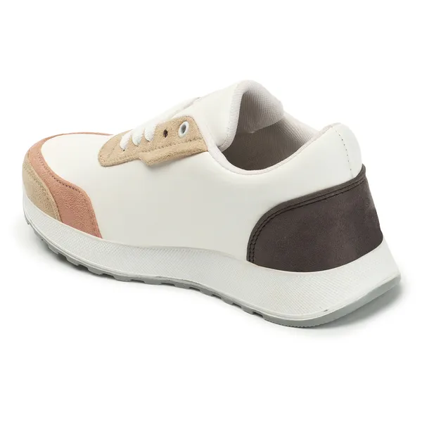 Grey_women_synthetic_&_velvet_fusion_flatform_sneakers