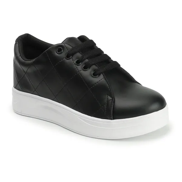 Black_women_synthetic_stitch_details_flatform_lace_up_sneakers
